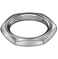 Stainless Steel Rod End Nut for inboard cylinders of LM-IC-63 - LM-RE-NT-63 - Multiflex